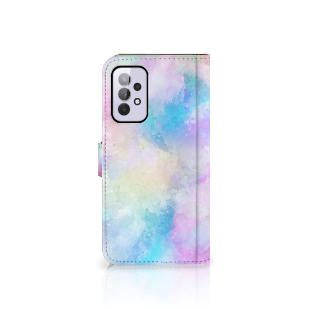 Hoesje Samsung Galaxy A33 5G Watercolor Light in pastel kleuren met unieke uitstraling.