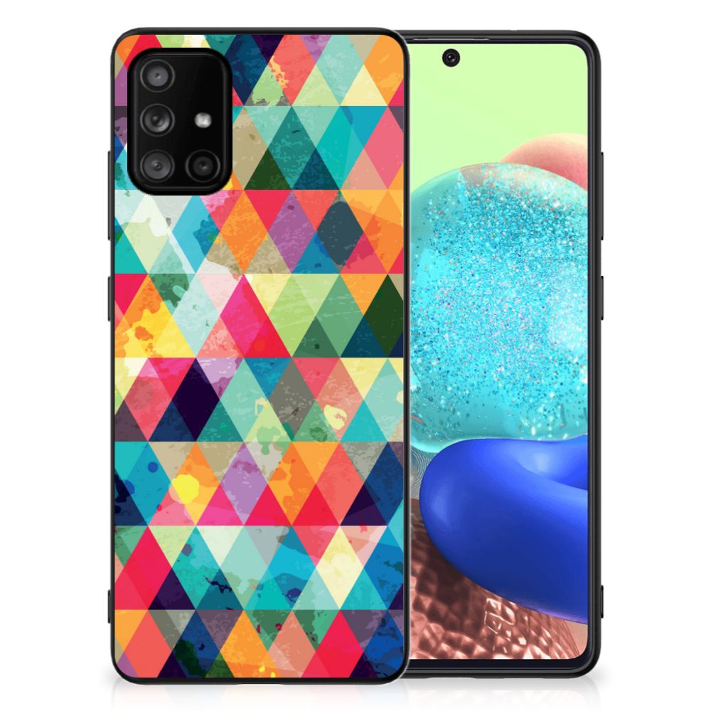 Samsung Galaxy A71 Back Case Geruit