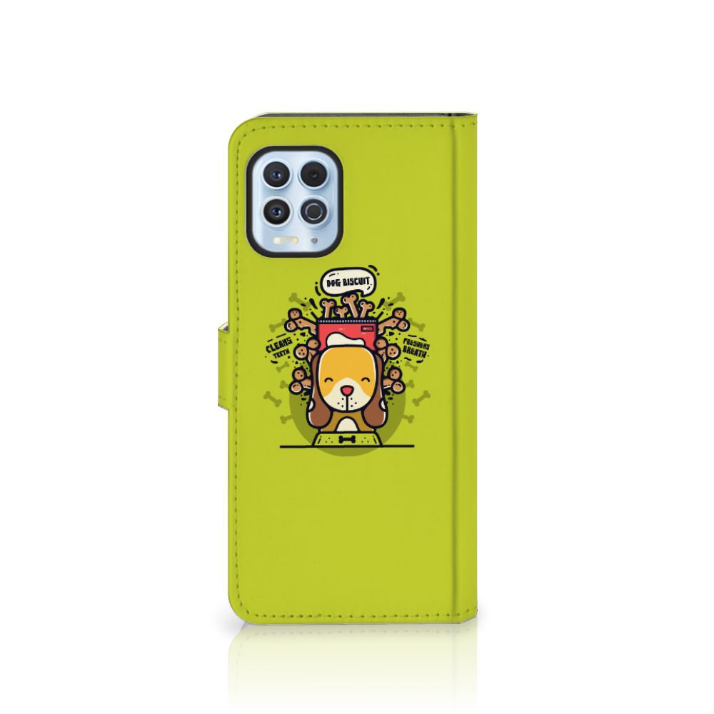Motorola Moto G100 Leuk Hoesje Doggy Biscuit