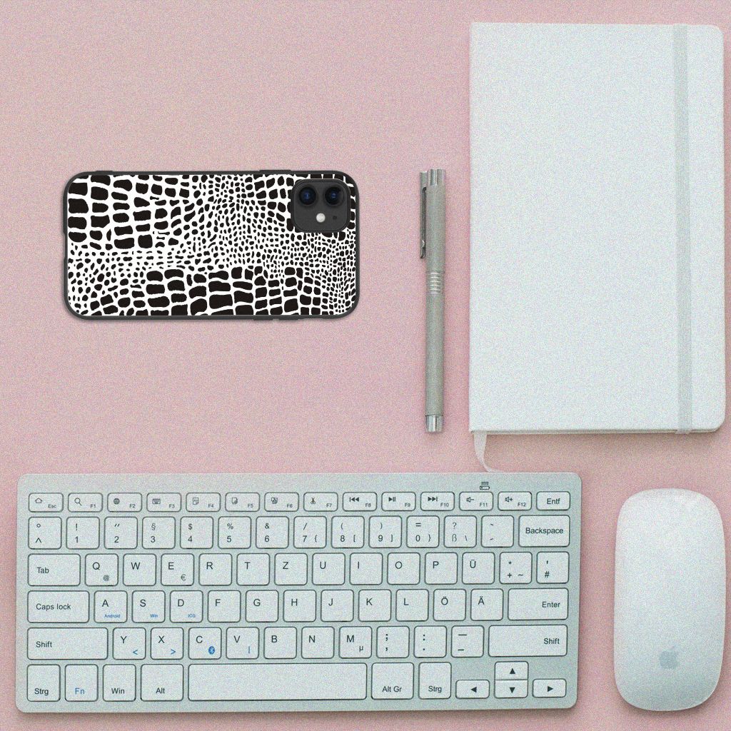 iPhone 11 Dierenprint Telefoonhoesje Slangenprint B2C Telecom