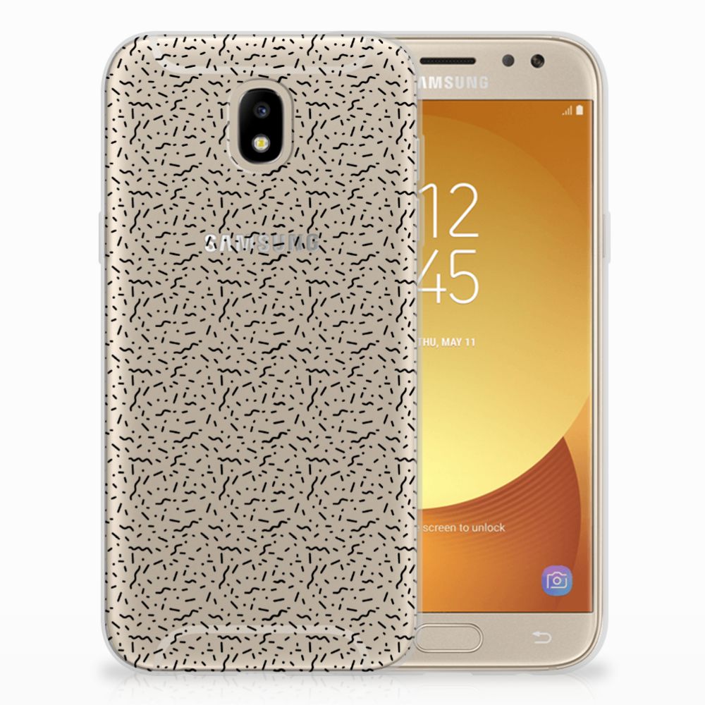 Samsung Galaxy J5 2017 TPU bumper Stripes Dots