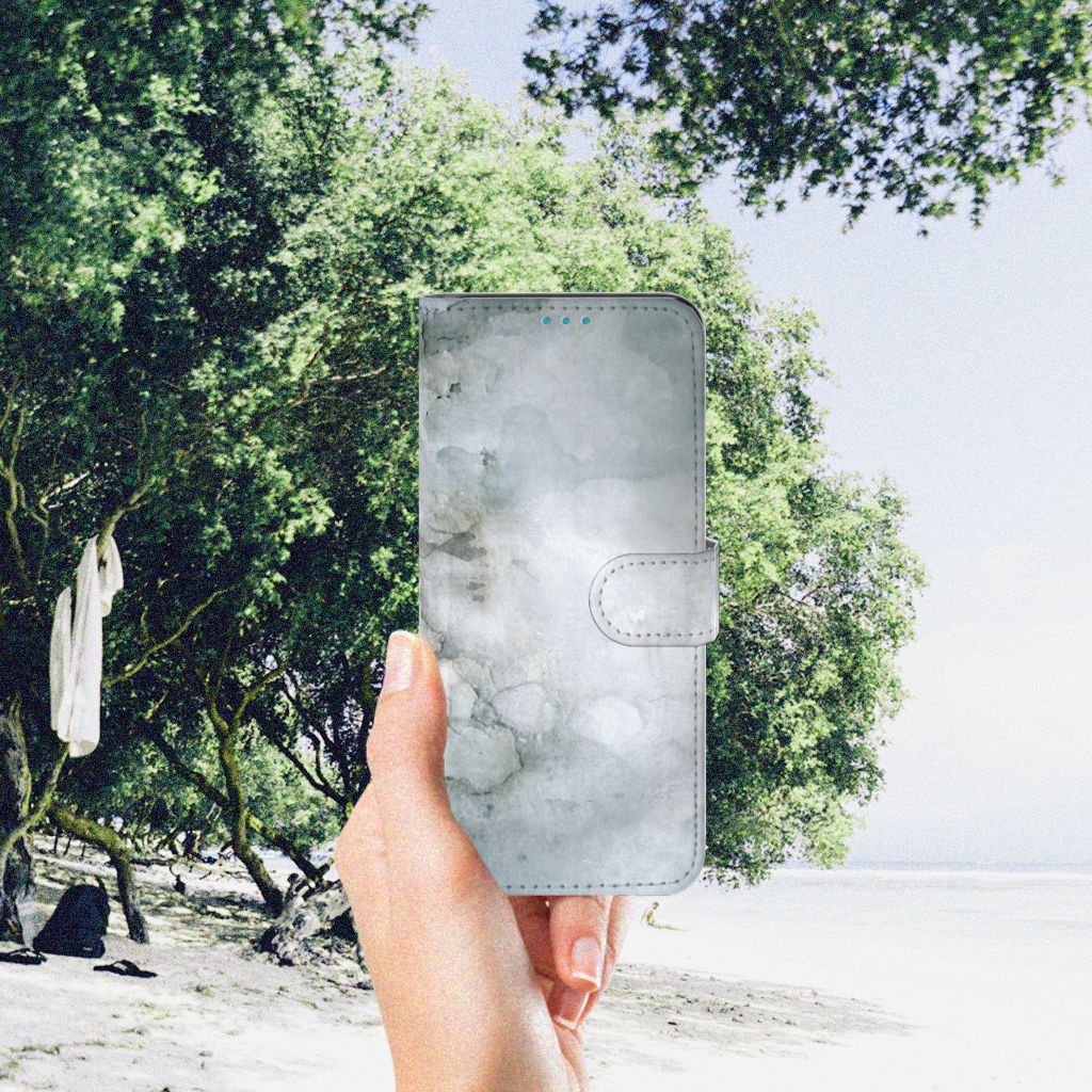 Hoesje Samsung Galaxy A73 5G Painting Grey