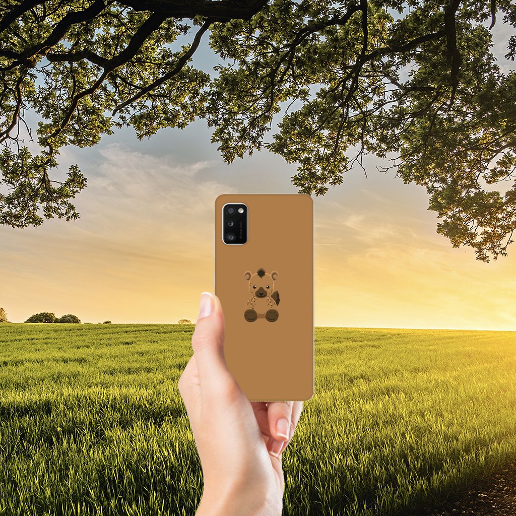 Samsung Galaxy A41 Telefoonhoesje met Naam Baby Hyena B2C Telecom