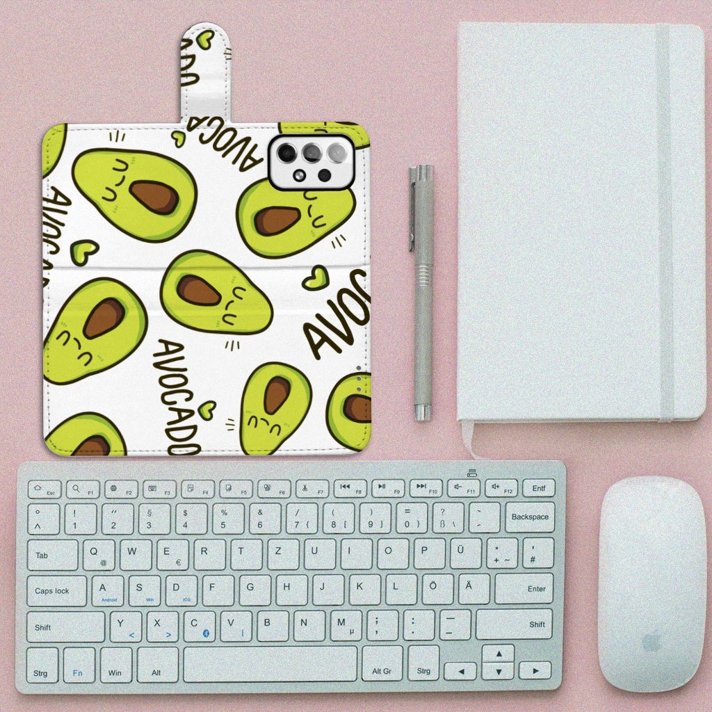 Samsung Galaxy A73 5G Leuk Hoesje Avocado Singing