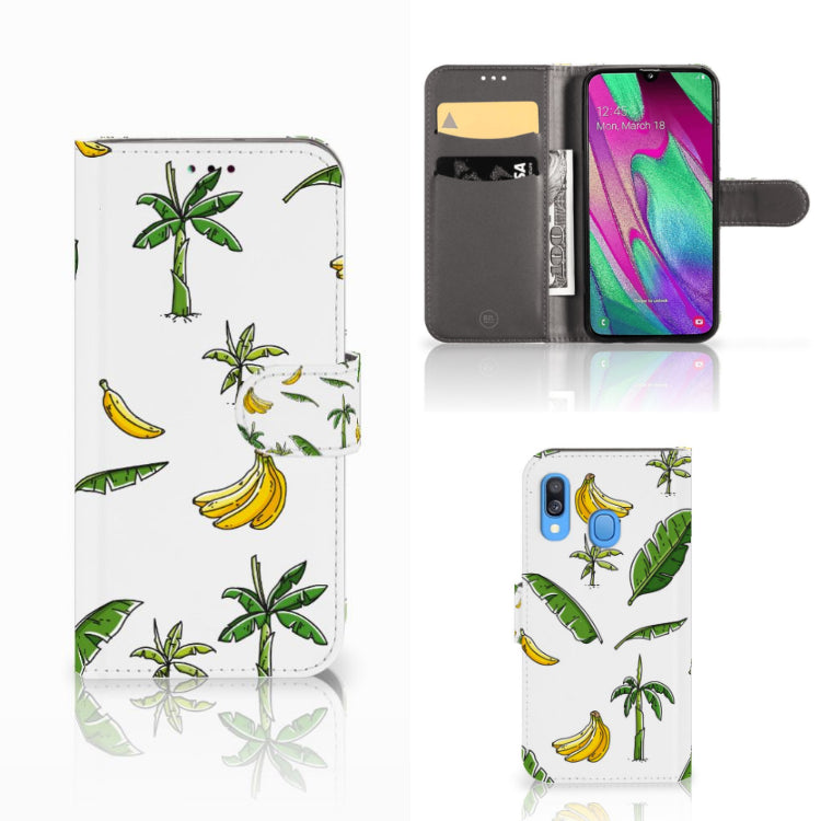 Samsung Galaxy A40 Hoesje Banana Tree