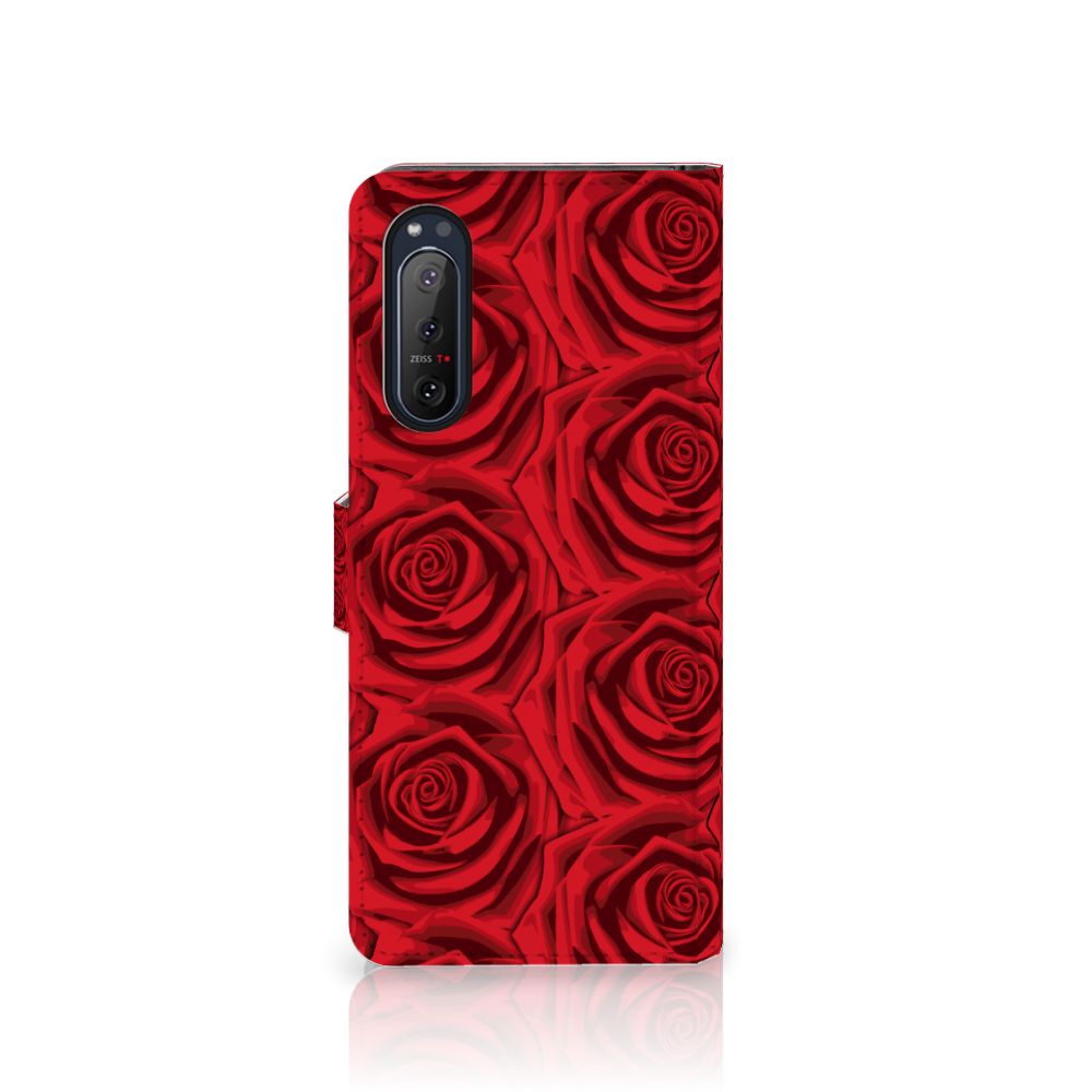 Sony Xperia 5II Hoesje Red Roses