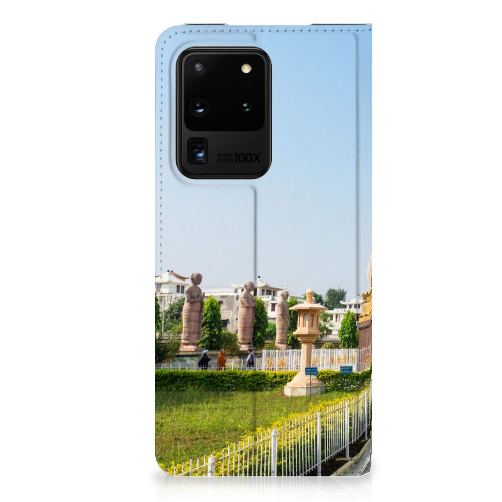 Samsung Galaxy S20 Ultra Book Cover Boeddha - B2C Telecom