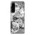 Silicone Back Case Sony Xperia 1 III Skulls Angel