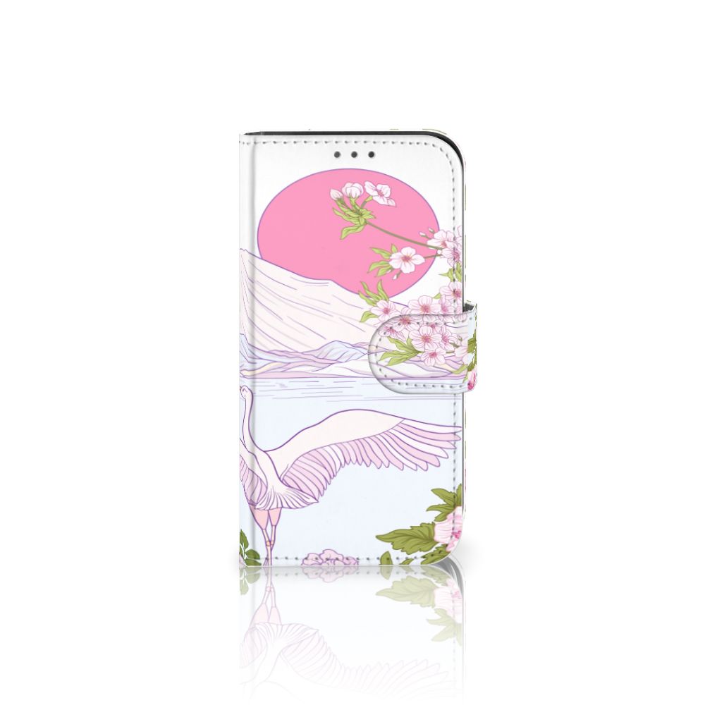 Apple iPhone 12 Mini Telefoonhoesje met Pasjes Bird Standing