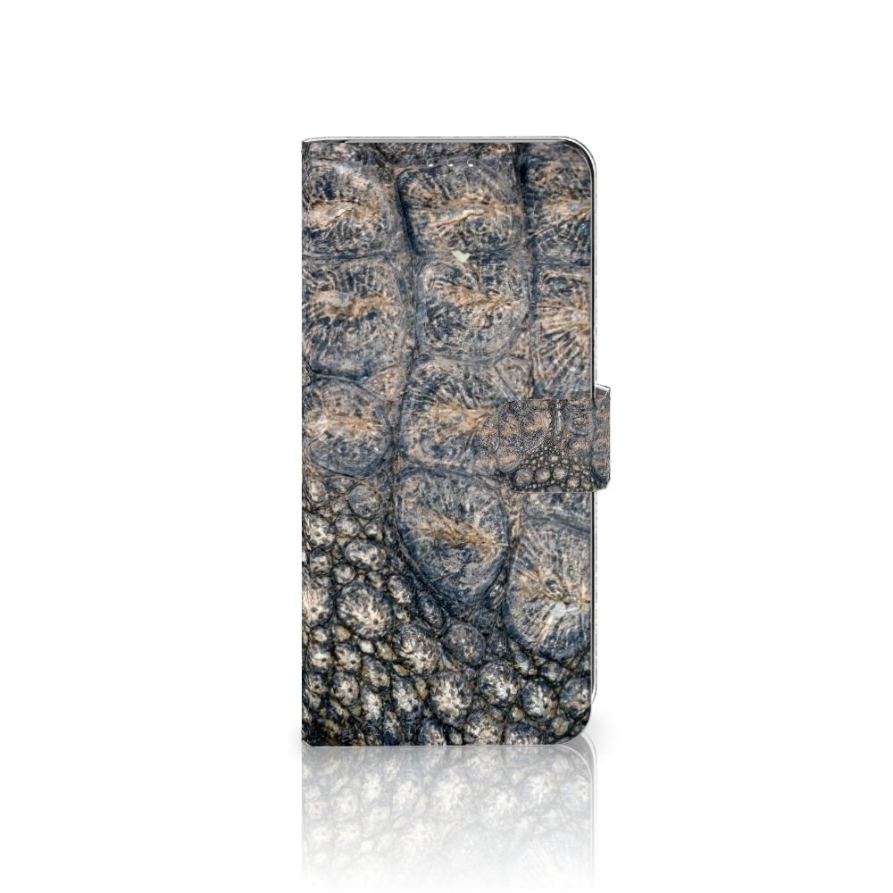 Samsung Galaxy S20 FE Telefoonhoesje met Pasjes Krokodillenprint
