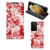 Mobiel BookCase Samsung Galaxy S21 Ultra Angel Skull Rood - B2C Telecom