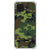 Samsung Galaxy A12 Doorzichtige Silicone Hoesje Army Dark