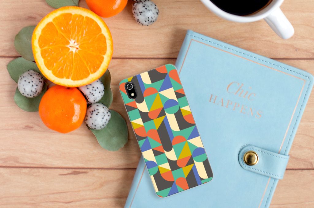 Xiaomi Redmi 7A TPU bumper Funky Retro
