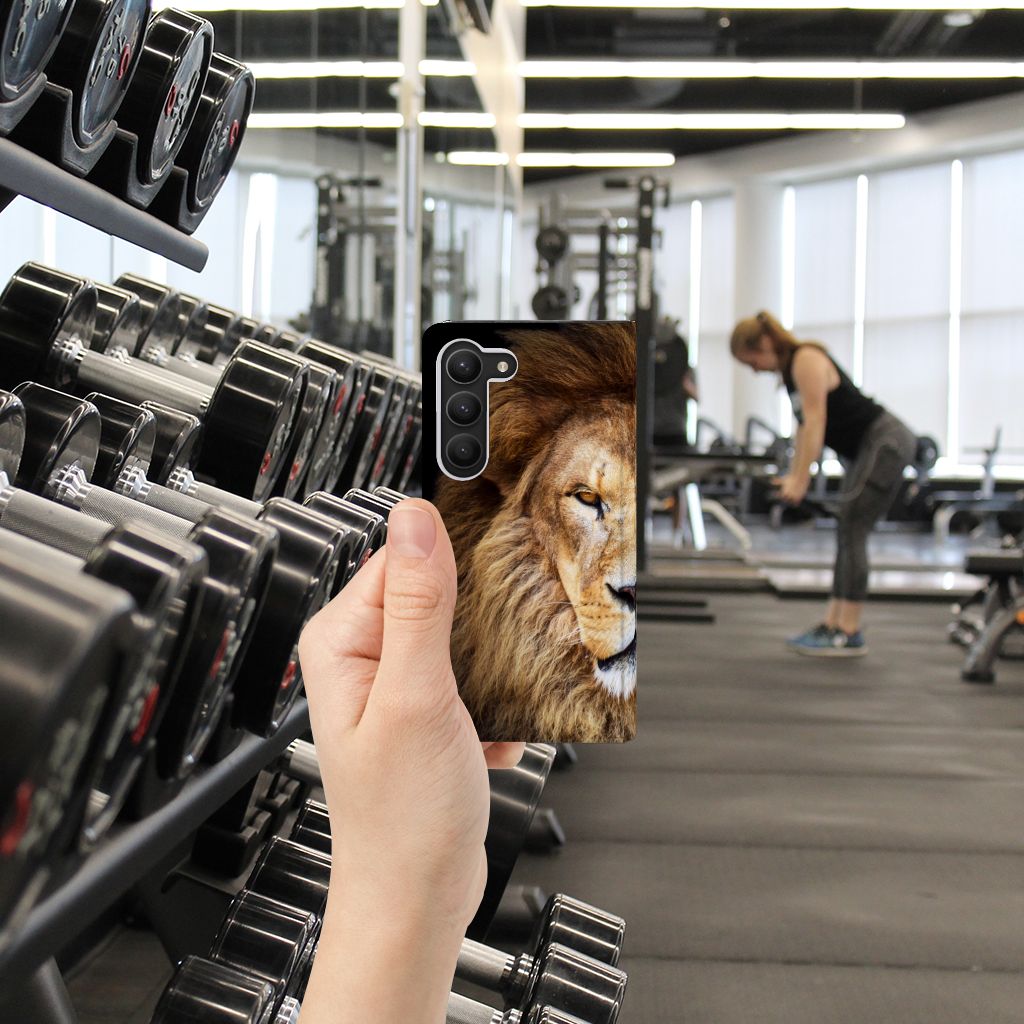 Samsung Galaxy S23 Hoesje maken Leeuw - B2C Telecom