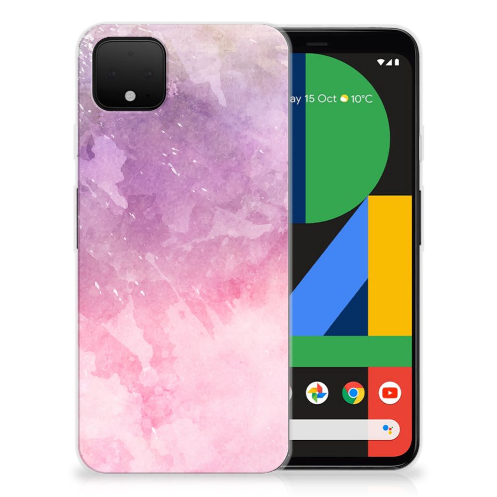 Hoesje maken Google Pixel 4 XL Pink Purple Paint