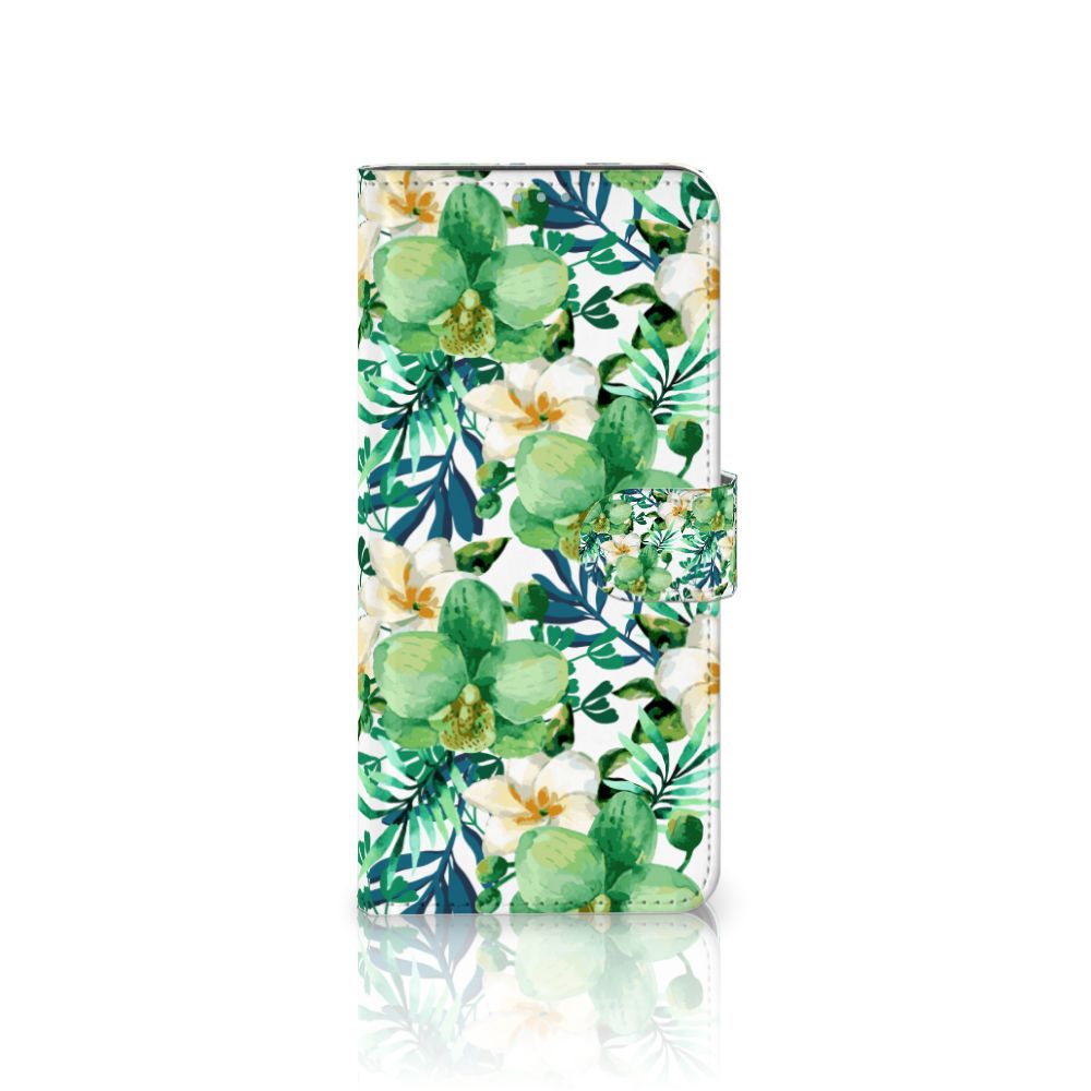 Nokia 3.4 Hoesje Orchidee Groen