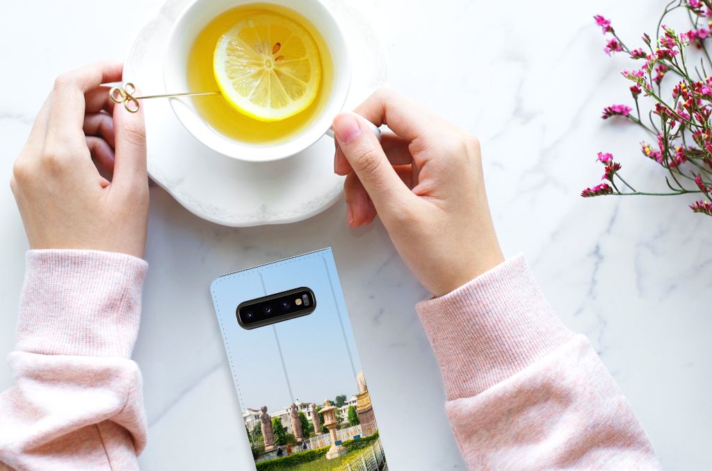 Samsung Galaxy S10 Book Cover Boeddha