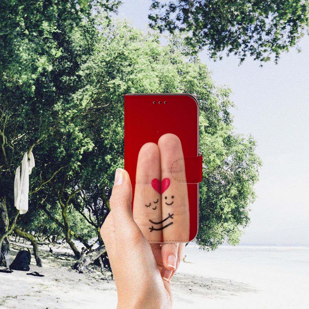 Apple iPhone 11 Pro Wallet Case met Pasjes Liefde - Origineel Romantisch Cadeau
