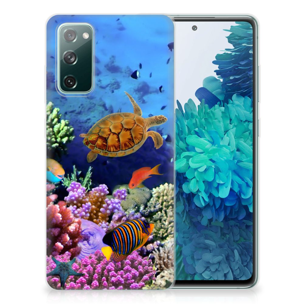 Samsung Galaxy S20 FE TPU Hoesje Vissen B2C Telecom