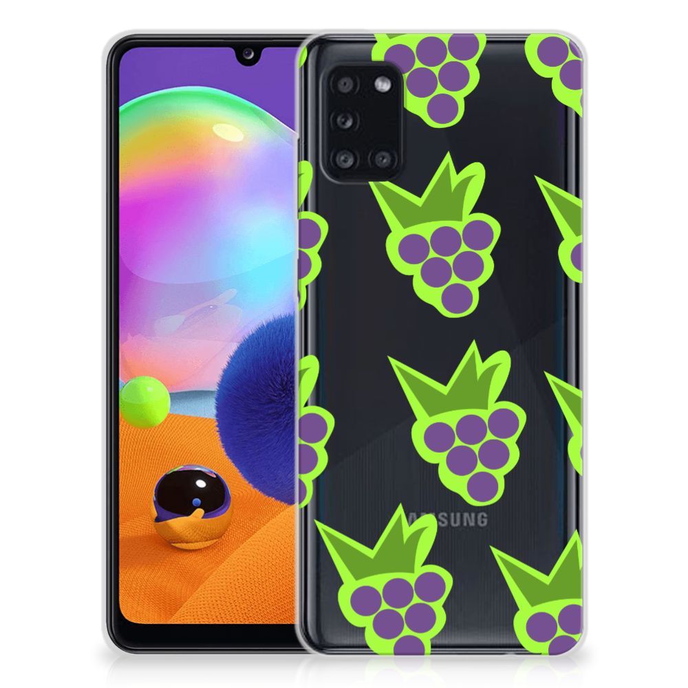 Samsung Galaxy A31 Siliconen Case Druiven B2C Telecom