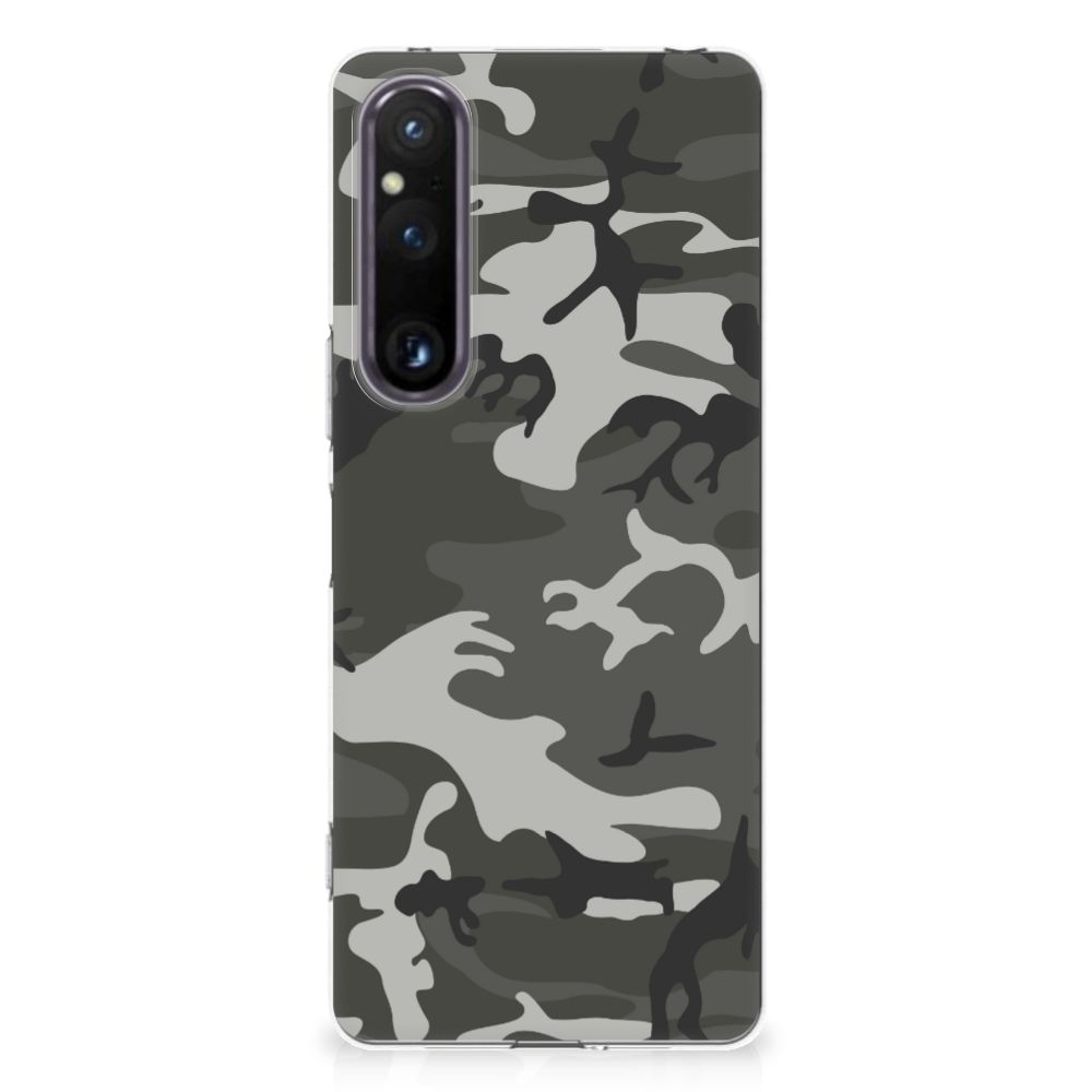 Sony Xperia 1 V TPU bumper Army Light