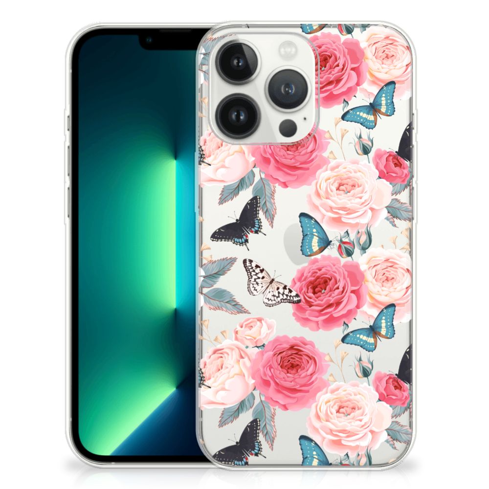 iPhone 13 Pro Max TPU Case Butterfly Roses B2C Telecom
