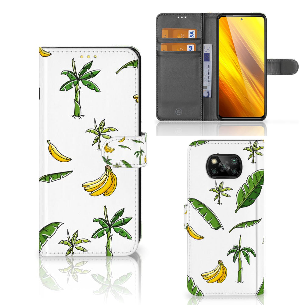 Xiaomi Poco X3 | Poco X3 Pro Hoesje Banana Tree