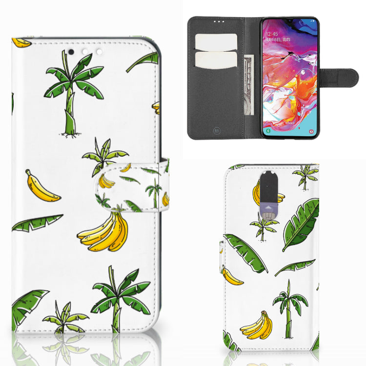 Samsung Galaxy A70 Hoesje Banana Tree
