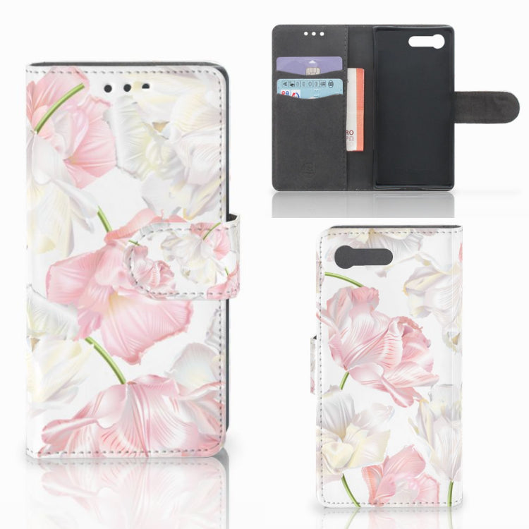 Sony Xperia X Compact Hoesje Lovely Flowers