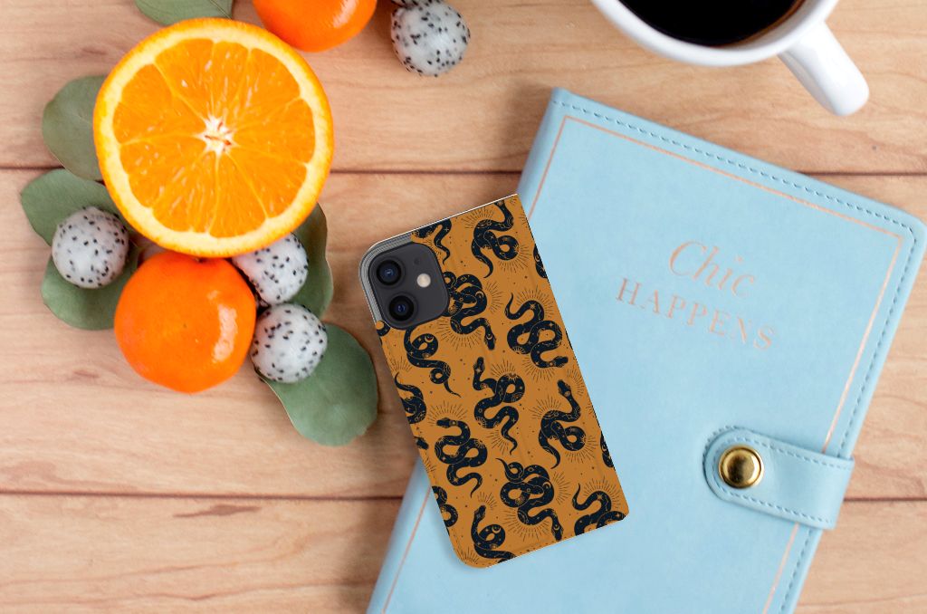 Hoesje maken voor iPhone 12 Mini Snakes - B2C Telecom