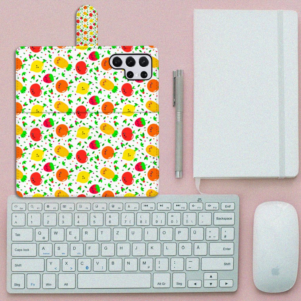 Samsung Galaxy S22 Ultra Book Cover Fruits