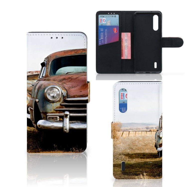 Xiaomi Mi 9 Lite Telefoonhoesje met foto Vintage Auto
