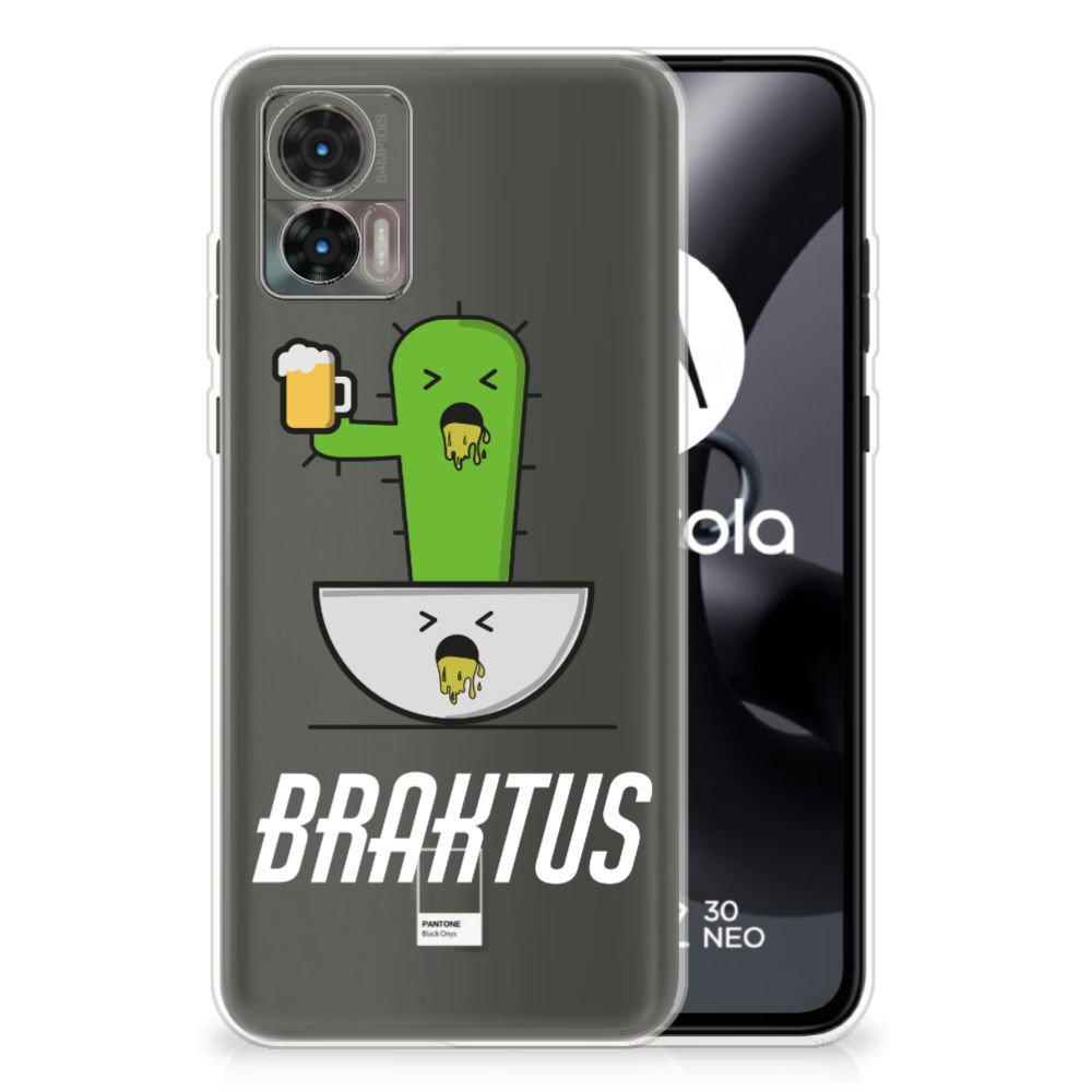 Motorola Edge 30 Neo Telefoonhoesje met Naam Braktus B2C Telecom