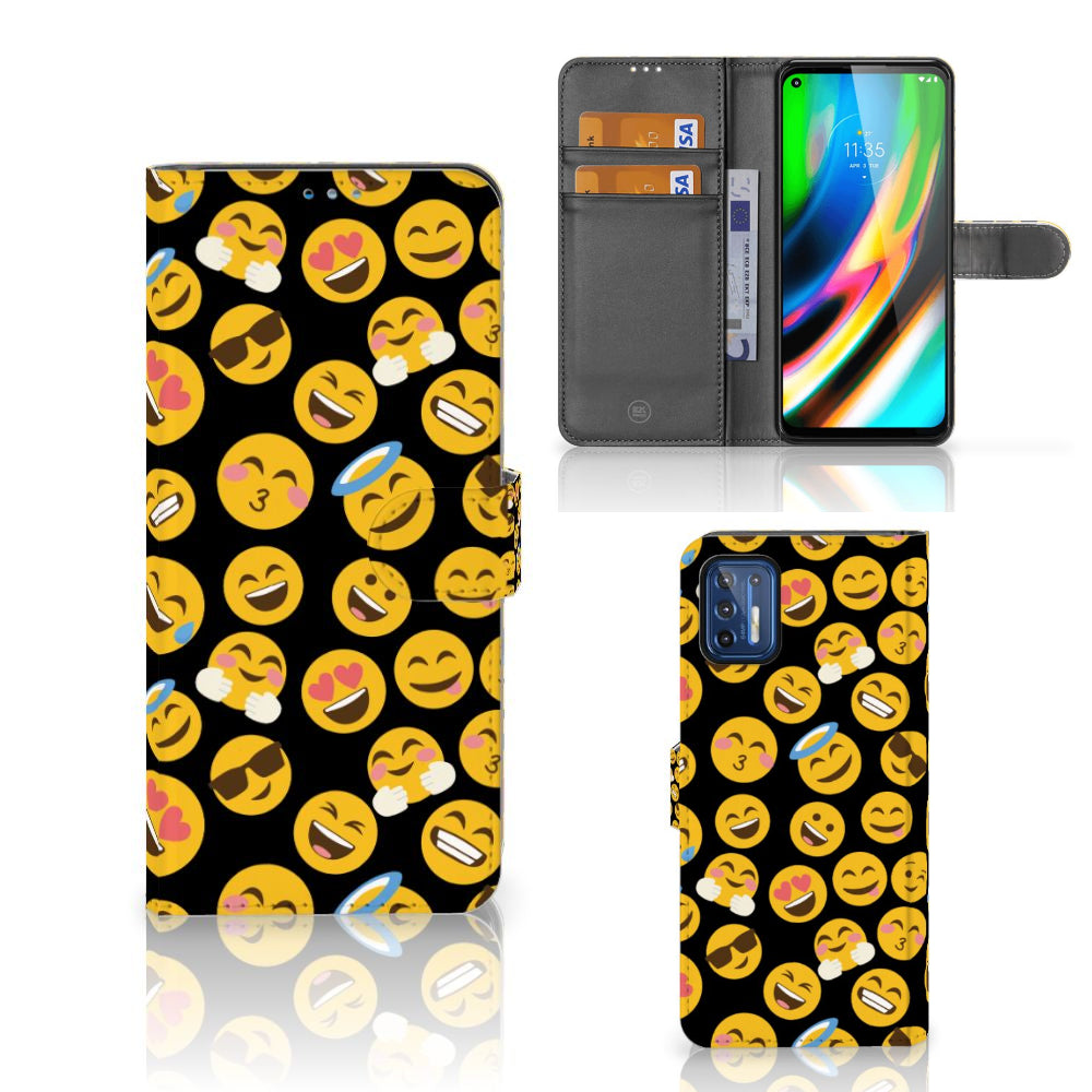 Motorola Moto G9 Plus Telefoon Hoesje Emoji