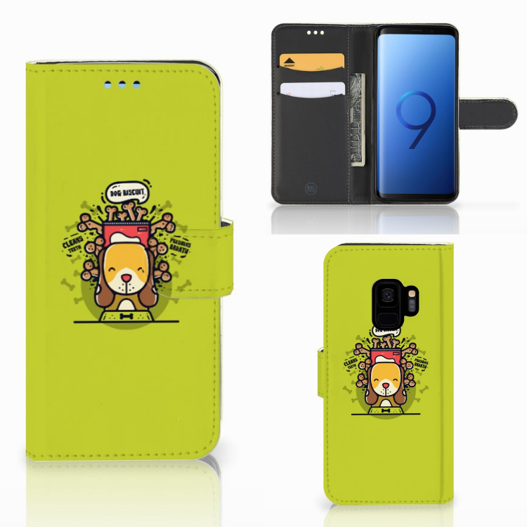 Samsung Galaxy S9 Leuk Hoesje Doggy Biscuit