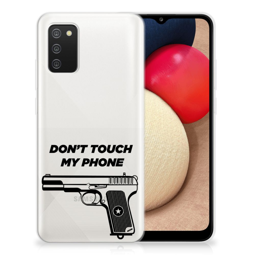 Samsung Galaxy A02s Silicone-hoesje Pistol DTMP B2C Telecom
