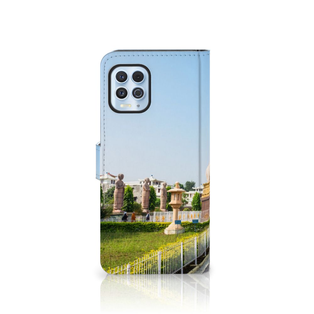 Motorola Moto G100 Flip Cover Boeddha