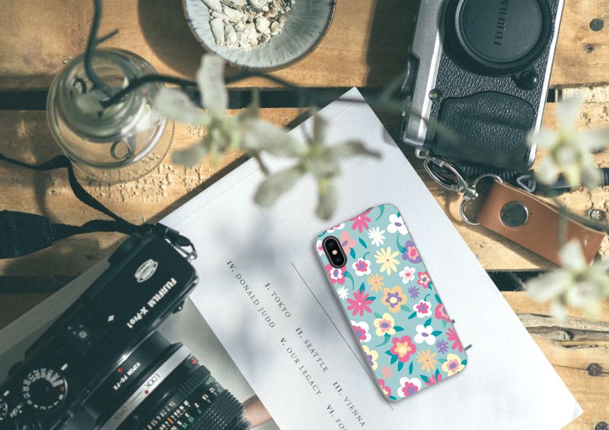 Apple iPhone X | Xs TPU Case Flower Power