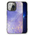 Kleurrijke Telefoonhoesje voor iPhone 13 Pro Watercolor Paars