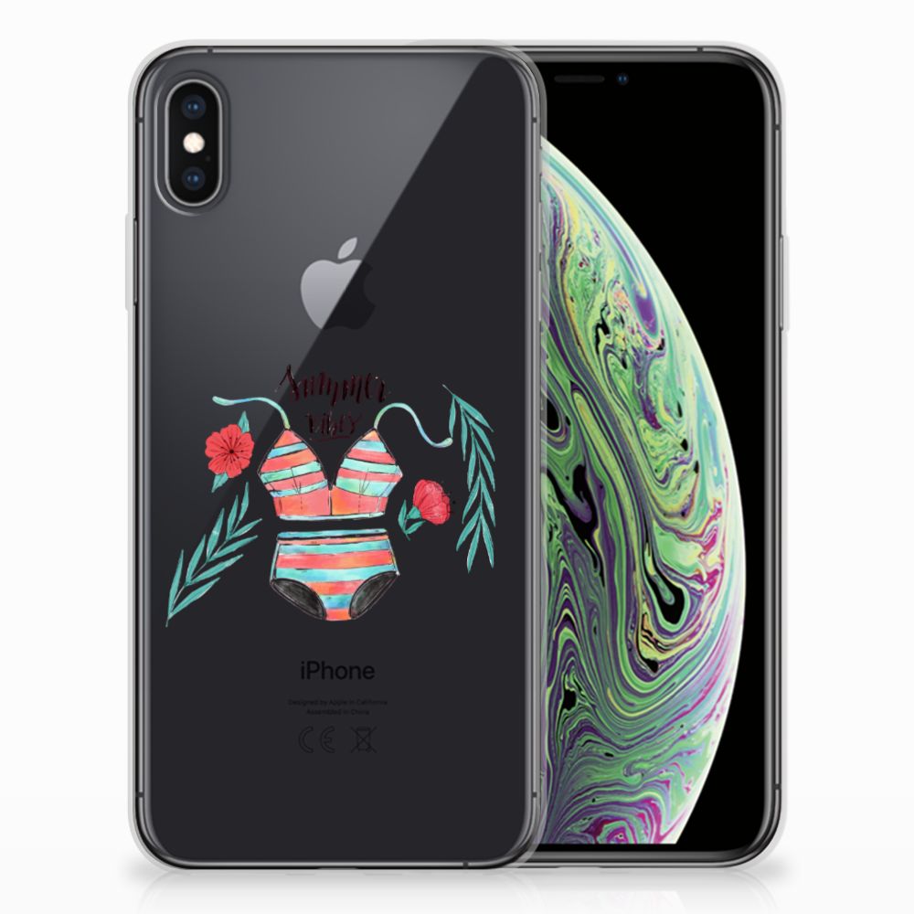 Apple iPhone Xs Max Telefoonhoesje met Naam Boho Summer