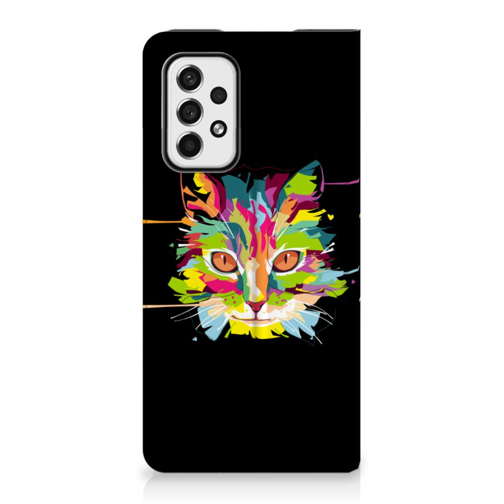 Samsung Galaxy A73 Magnet Case Cat Color - B2C Telecom
