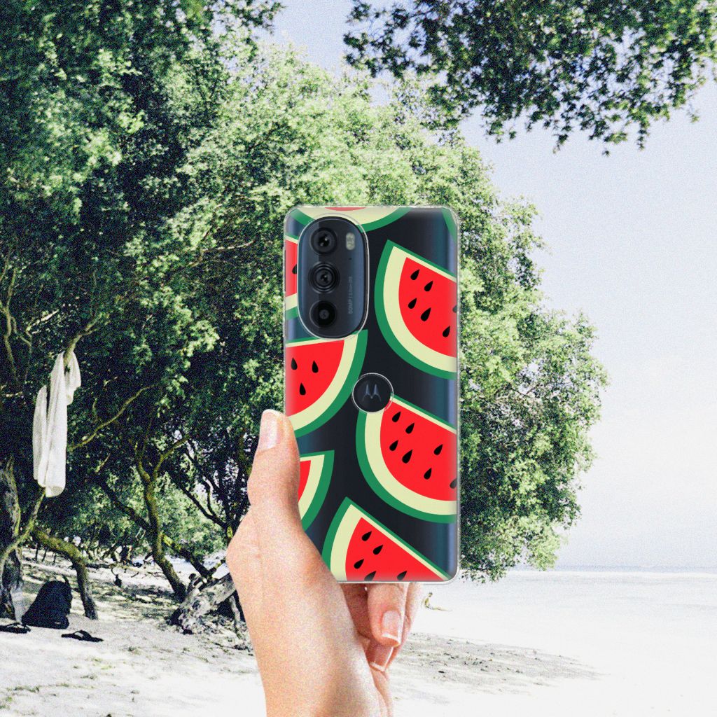 Motorola Edge 30 Pro Siliconen Case Watermelons B2C Telecom