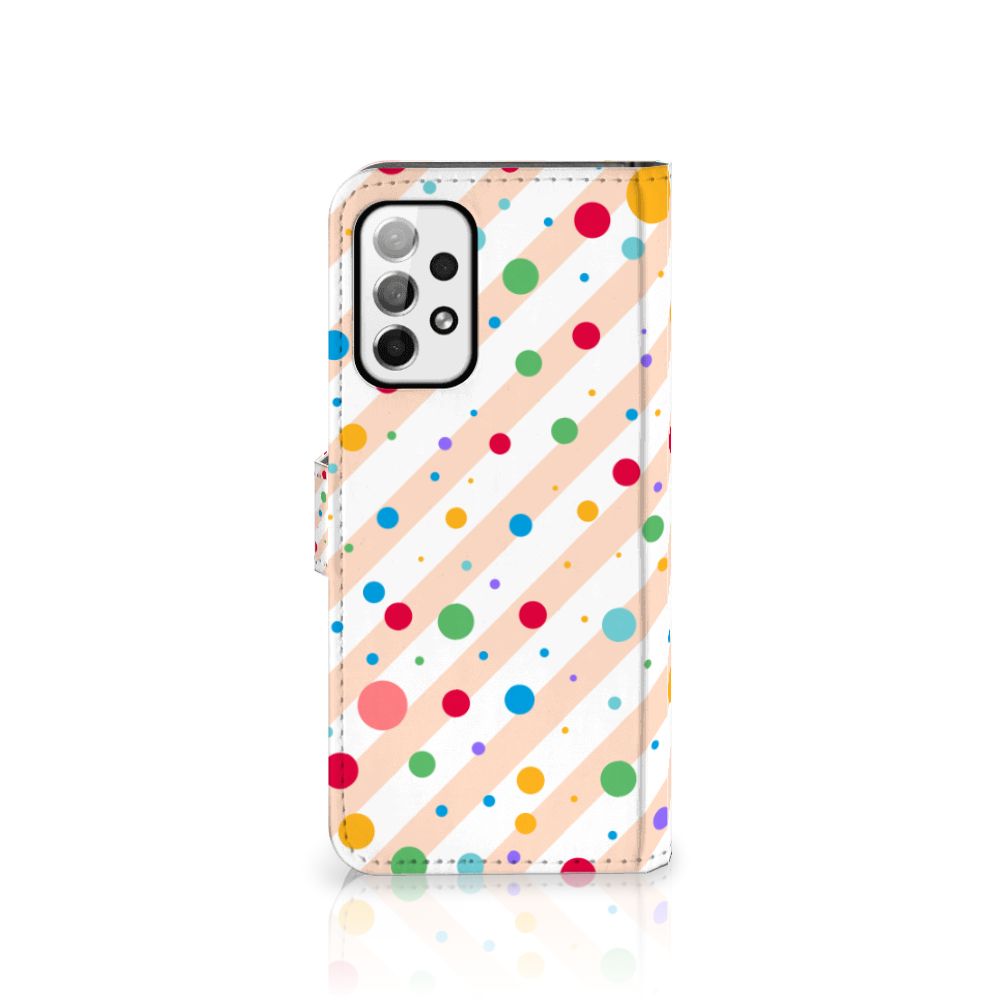 Samsung Galaxy A73 5G Telefoon Hoesje Dots