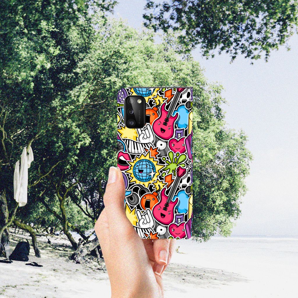 Samsung Galaxy A41 Hippe Standcase Punk Rock
