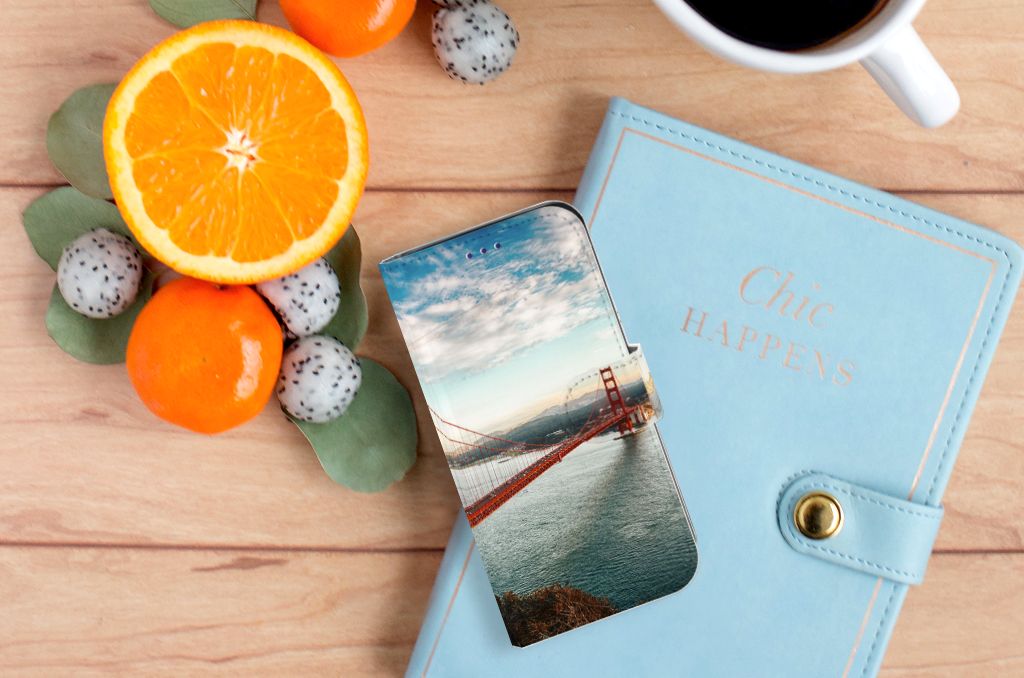 Samsung Galaxy S10e Flip Cover Golden Gate Bridge