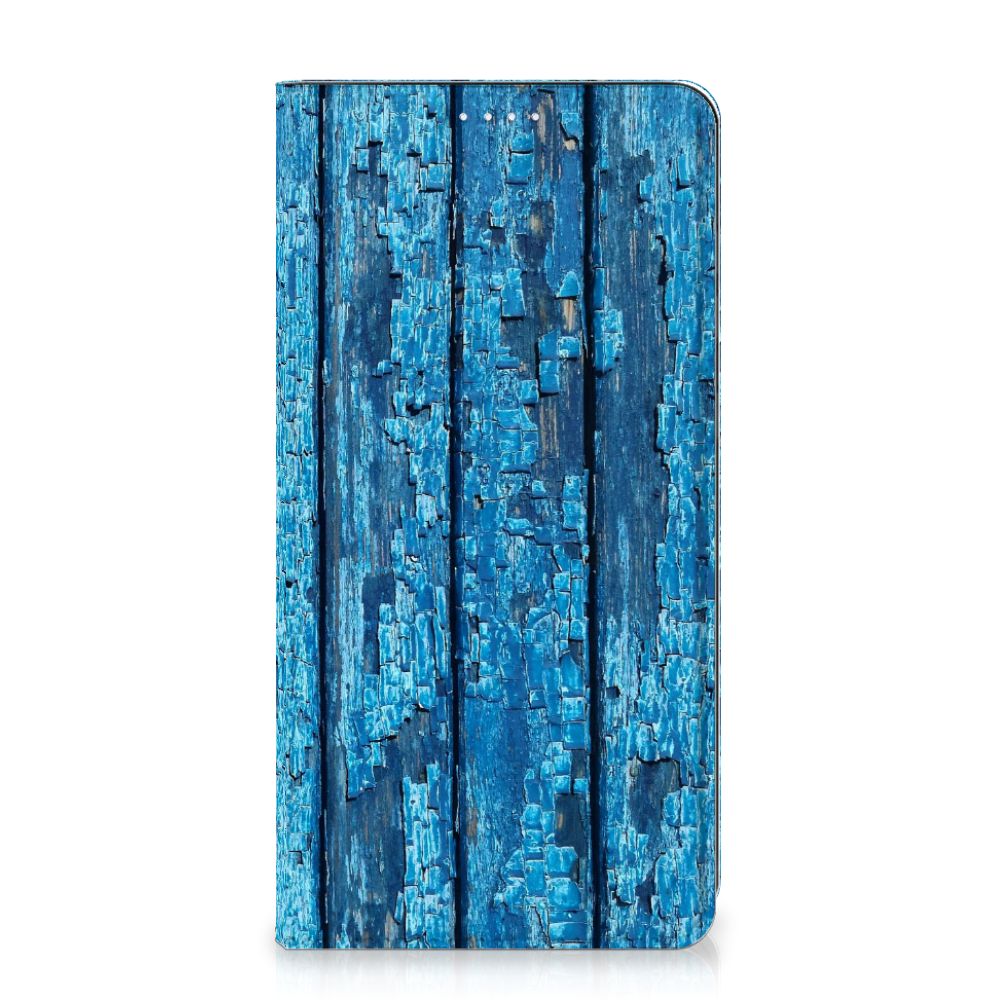 Samsung Galaxy S20 FE Book Wallet Case Wood Blue