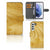 Samsung Galaxy S22 Book Style Case Licht Hout