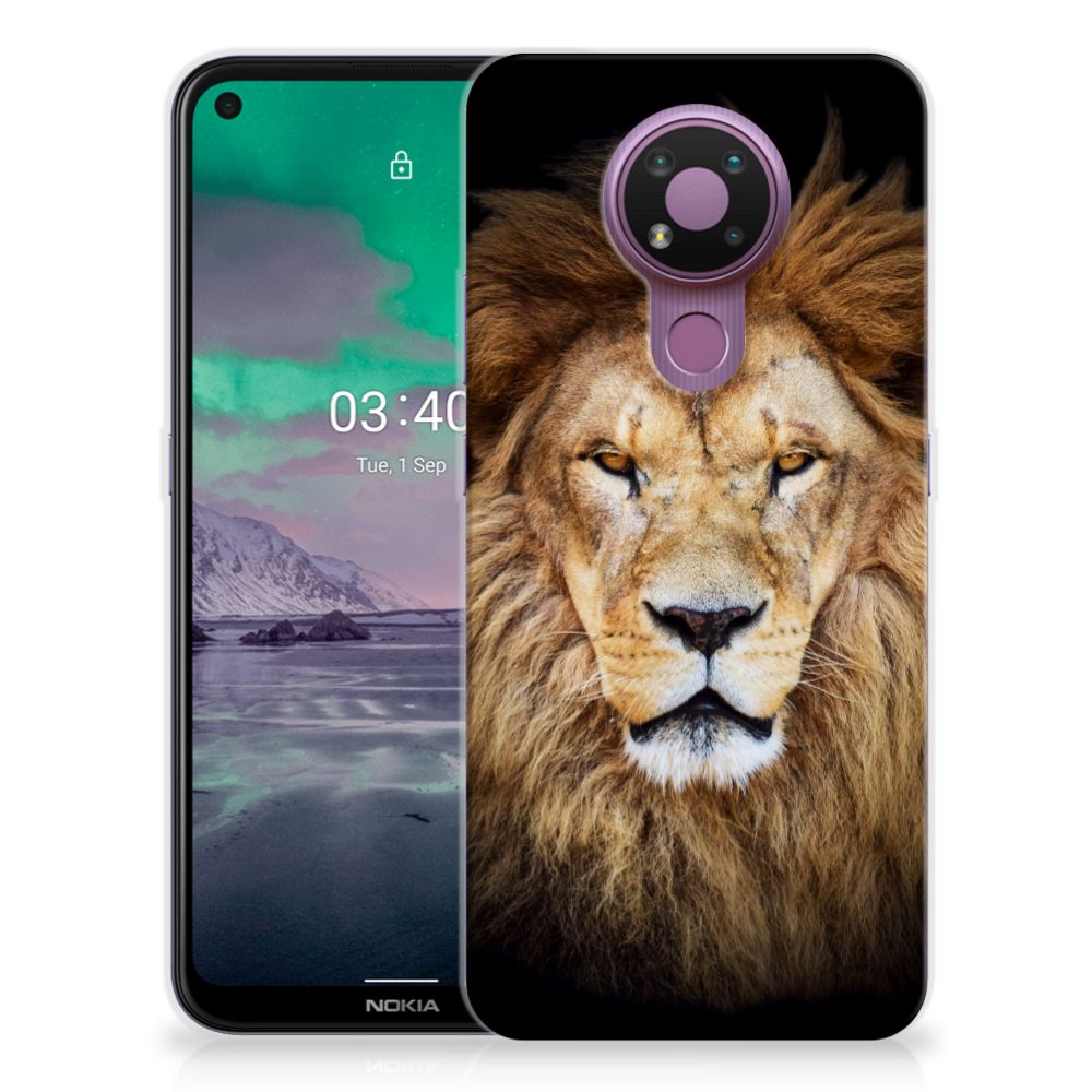 Nokia 3.4 TPU Hoesje Leeuw