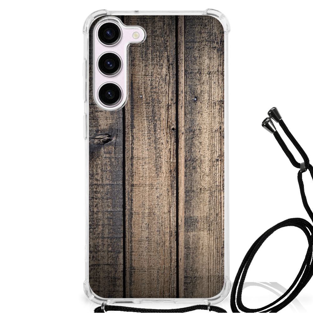 Samsung Galaxy S23 Stevig Telefoonhoesje Steigerhout B2C Telecom