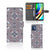 Motorola Moto G9 Plus Bookcase Flower Tiles